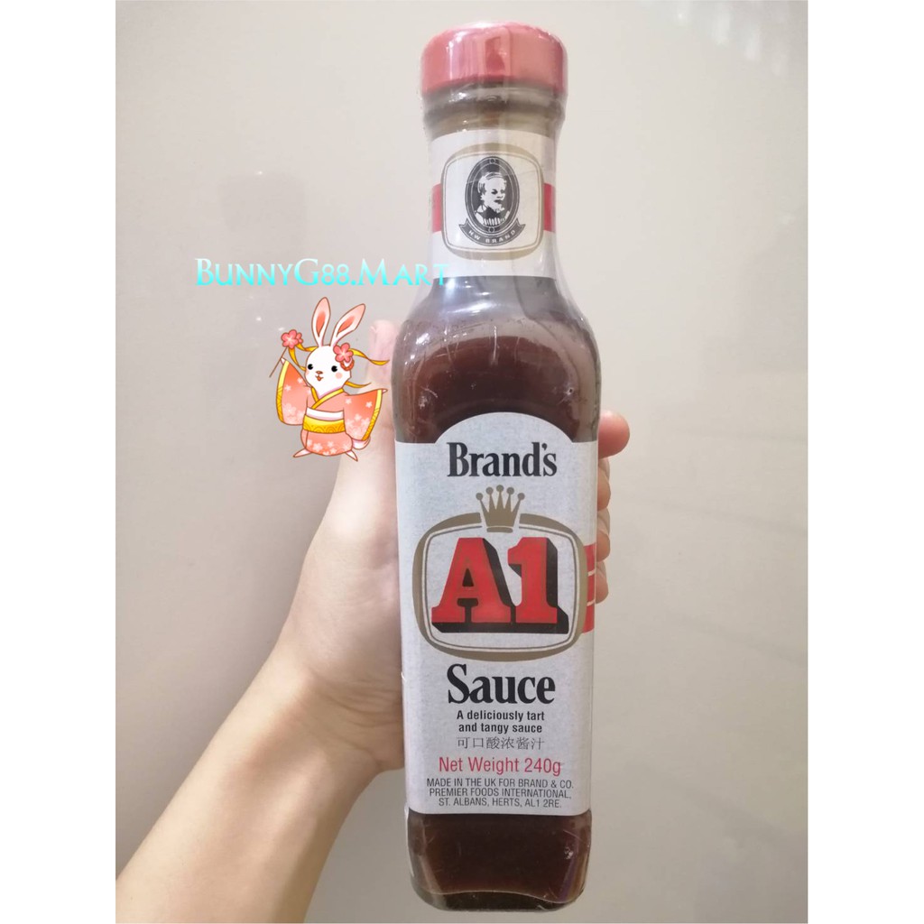 

BRAND'S A1 SAUCE 240G/BRANDS STEAK/BROWN SAUCE/SAUS STIK/BUMBU DAGING BBQ/BARBECUE