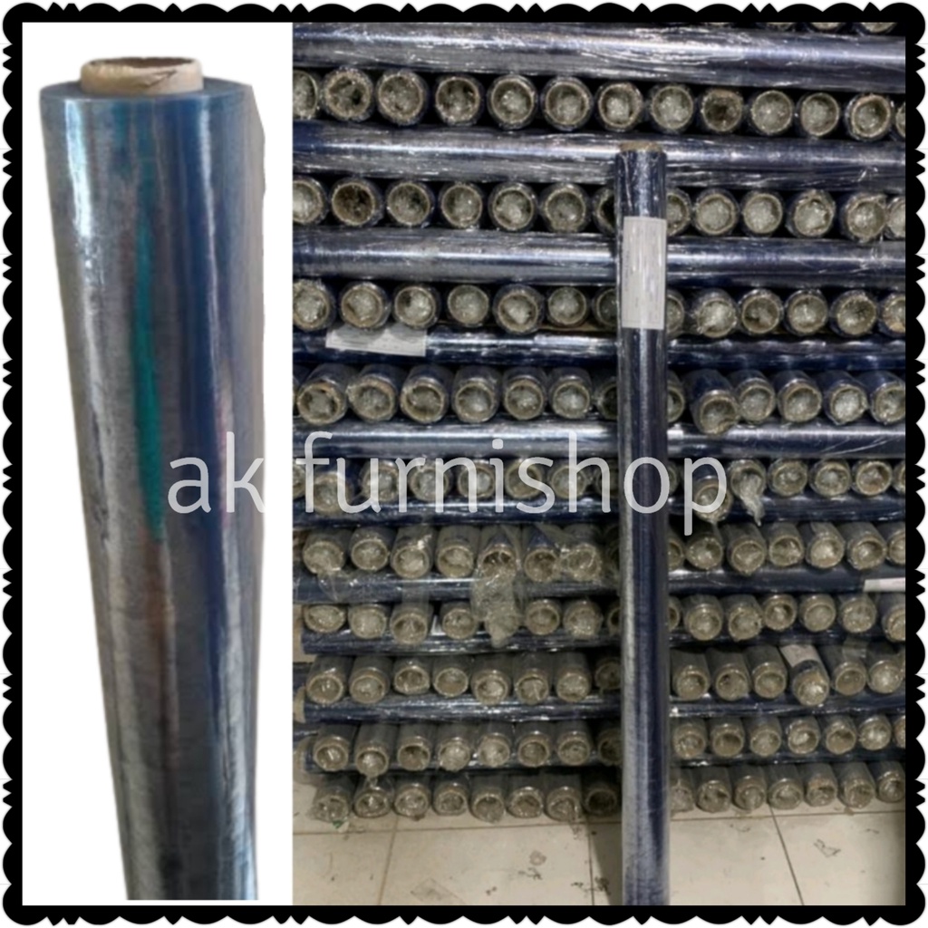 Plastik Mika Bening Roll - Sampul Plastik Bening - Plastik Wrapping