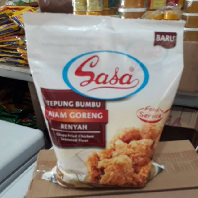 

Sasa tepung bumbu ayam goreng renyah 900gr