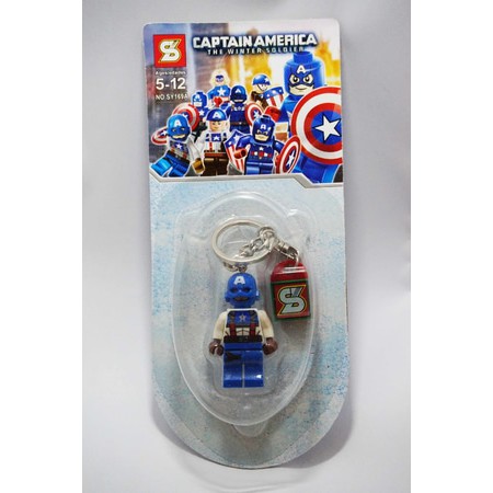 Gantungan Kunci Lego Captain America The Winter Soldier-05 [SY]