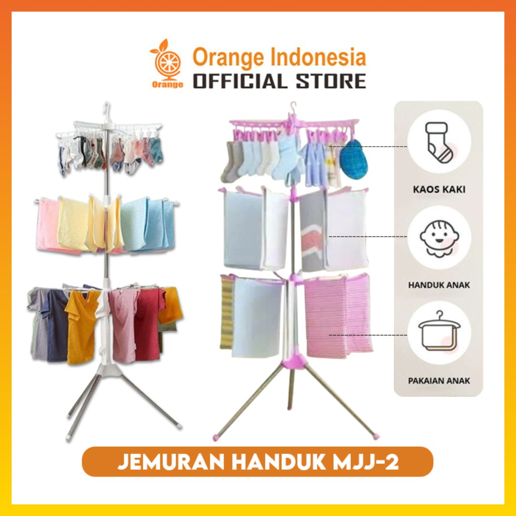 Jemuran Gantungan Baju Bayi rak gantungan handuk kaos kaki bayi rak handuk Serbaguna WHFURNITURE