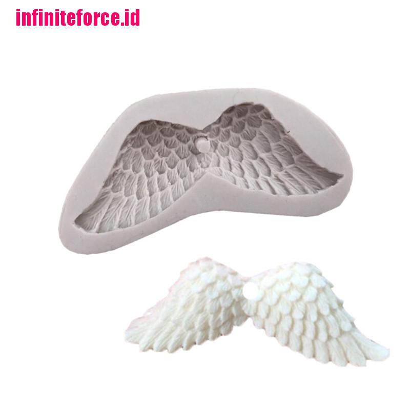 Angel Wings Silicone Fondant Mold Cake Decorating Tool Chocolate Gumpaste Mold