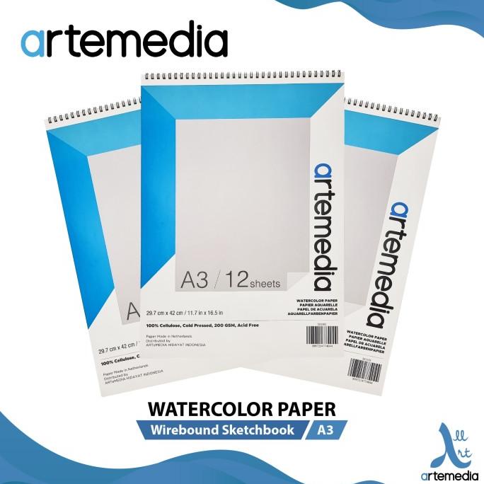 

TERMURAH Kertas Cat Air Artemedia Watercolor Book A3 Wire Bound Sketchbook/CAT AKRILIK SET/CAT AKRILIK SET 24 WARNA/CAT AKRILIK PASTEL/CAT AIR/CAT AIR LUKIS SET/CAT AIR GIOTTO/KUAS LUKIS 1 SET/KUAS LUKIS KECIL/KUAS LUKIS LENGKAP/KANVAS LUKIS/KANVAS LUKIS