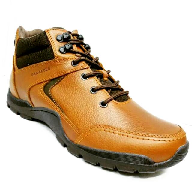 PAKALOLO BOOTS N68981 ( Sepatu Boots Kulit Pria Diskon )
