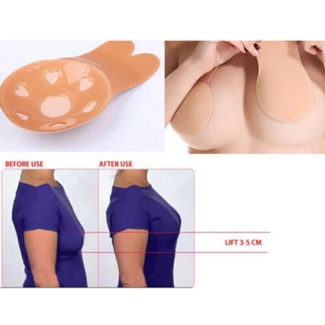 Rabbit Bra Beha Tempel Nipple Pad Cover / Penutup Puting / Push Up Breast Tape Lifter