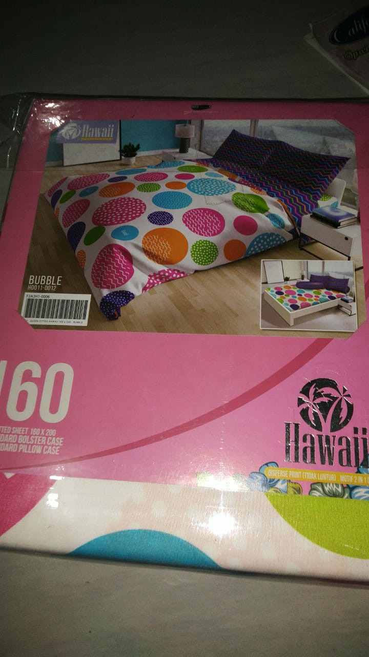 Sprei Hawaii  Motif Breeze