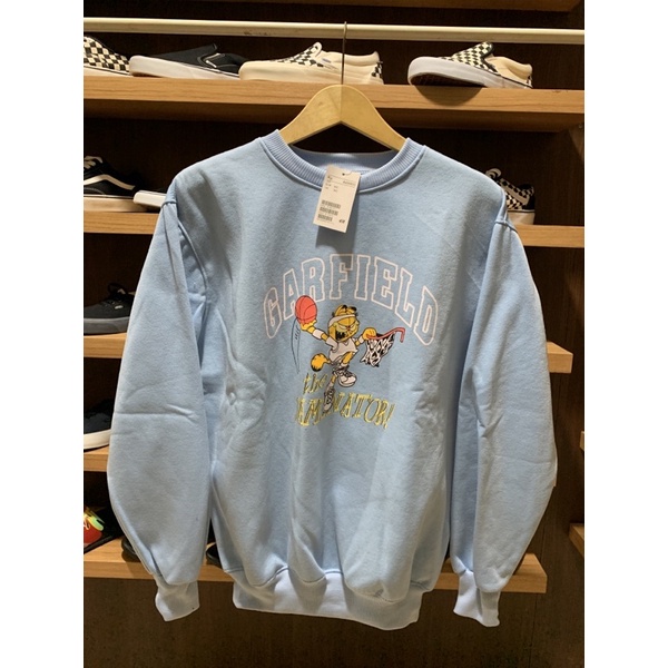 CREWNECK H&amp;M GARFIELD BLUE