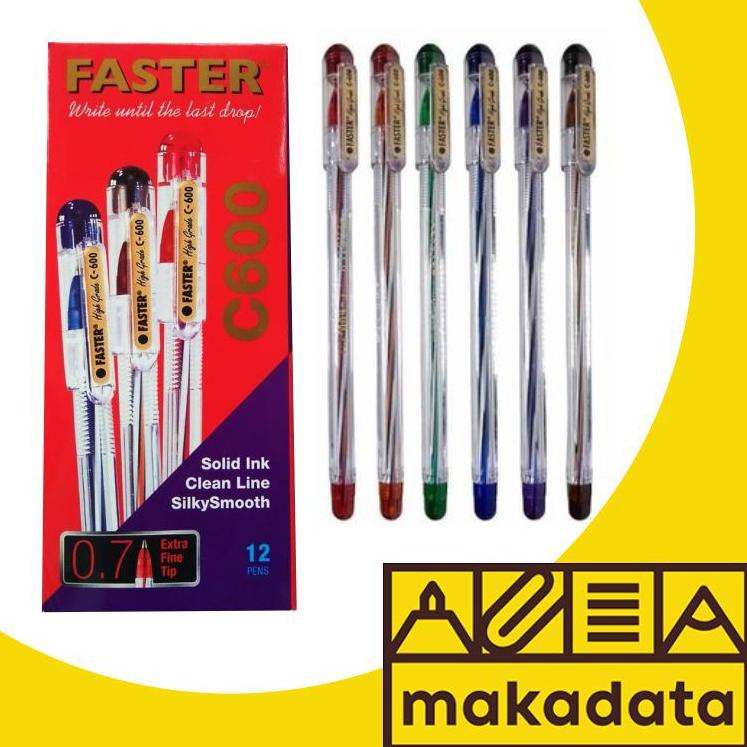 

ぐ PULPEN / BOLPEN FASTER C600 0.7 EXTRA FINE TIF (1PAK) MURAH ➺