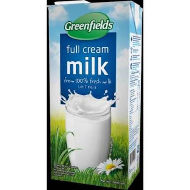 

Surabaya 1000ml full cream susu greenfields greenfield susu cair UHT 1 liter lt L 1liter 1L 1lt orig