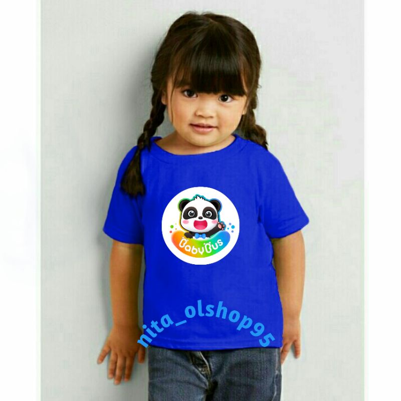 baju anak kaos anak babybus kartun anak