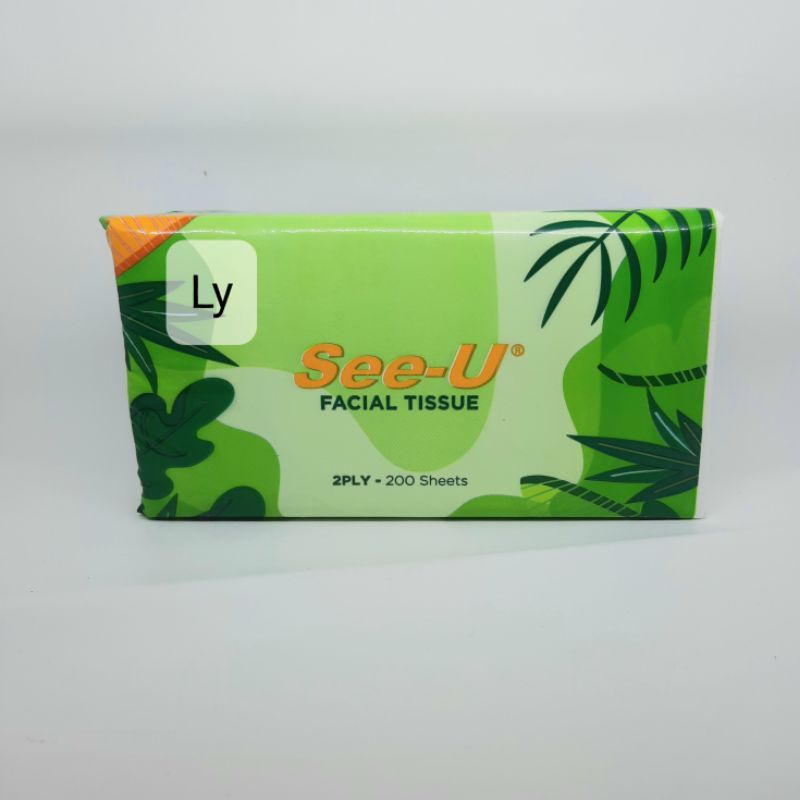 tisu see u facial 200 sheet