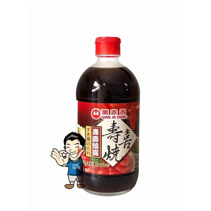 

Wan Ja Shan Sukiyaki Sauce/ saus bumbu shabu shabu/ hot pot - 450 ml