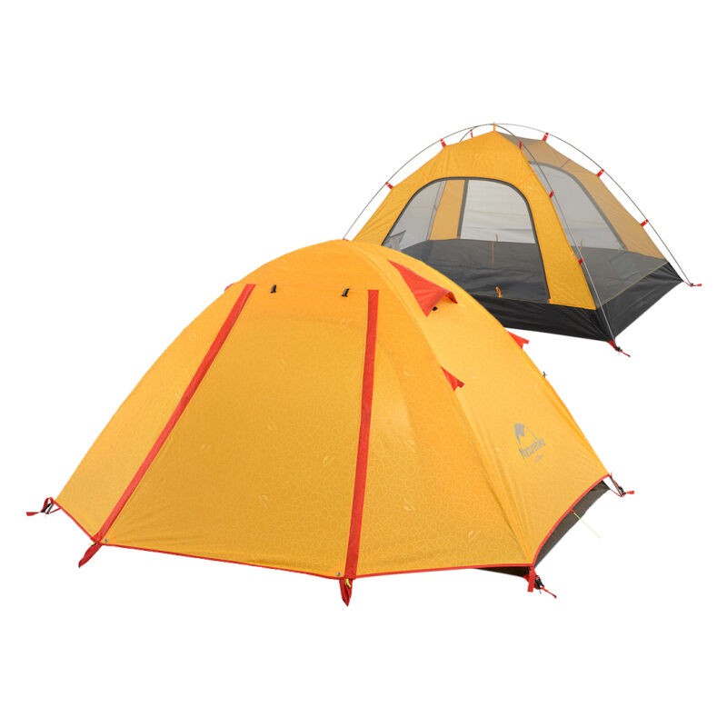 tenda camping NATUREHIKE 4P PROFESSIONAL tenda aloy double layer hiking outdoor