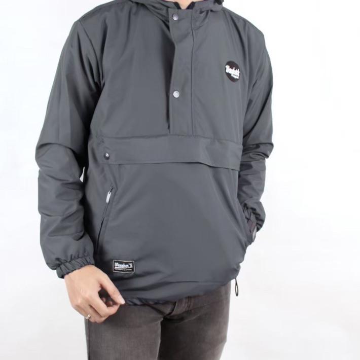 ✅【Harga Hemat】❤ (BISA COD) Jaket Cagoule Simple Wangkers termurah se indonesia