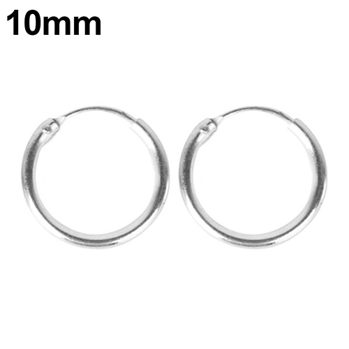 Hu Hu Hu Hu Hu Alat Bantu Pasang Kacamata♡ 1 Pasang Anting Tindik Telingahidungbibir Lapis Silver Untuk Unisexpriawanita