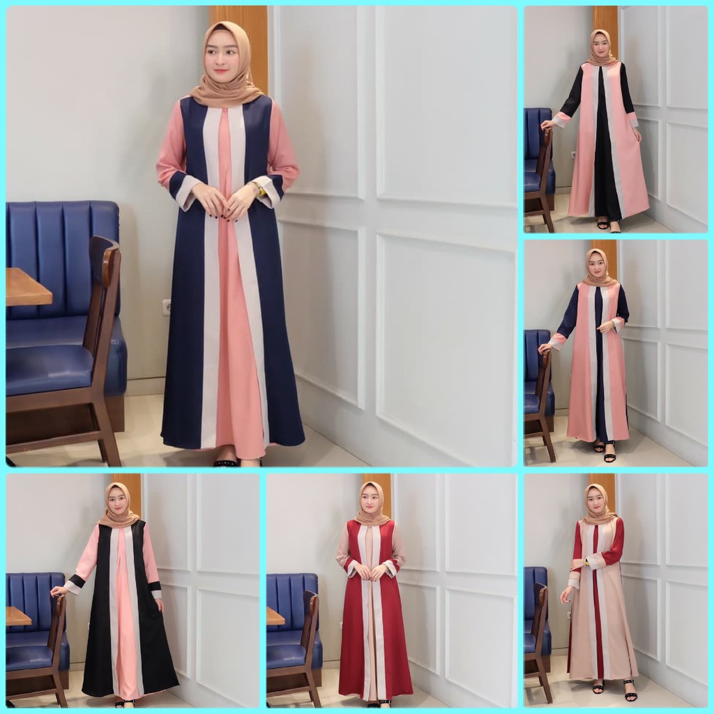 Gamis Danita Maxi / Gamis Anak Muda Casual / Dress Muslimah