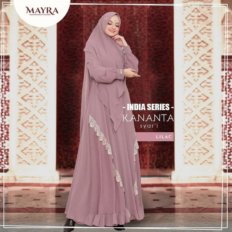 KP87 - Mariam Syari ukuran M L XL GAMIS SET JILBAB GAMIS JUMBO BAJU PENGAJIAN GAMIS SYAR'I ASDF