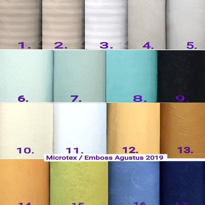 KAIN SPREI MICRO TENCEL EMBOSS SEPERTI KINGKOIL