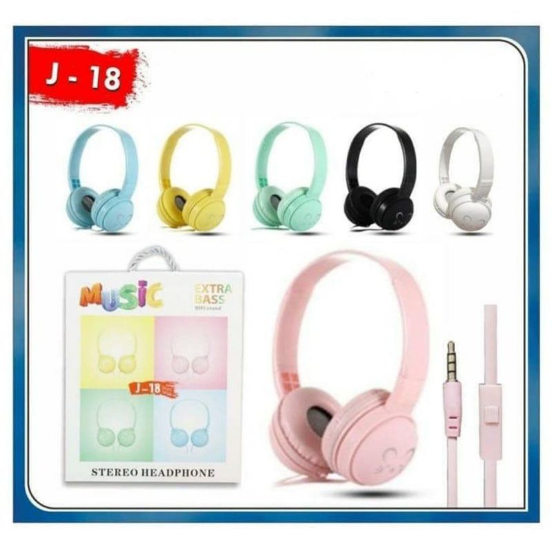 Handset Bando Macaron J-18