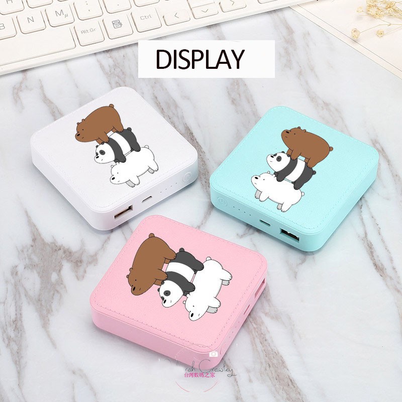 Powerbank 20000mAh Big Capacity Cute Portable Mini Power Bank