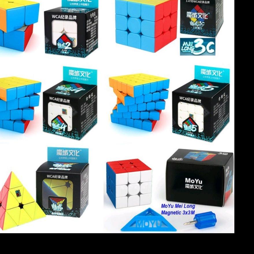 Star Seller. Rubik Moyu Meilong Stickerless | Rubik Moyu Meilong All Varian Series - 2x2 3x3 4x4 5x5