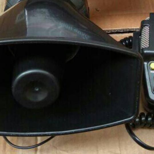 ԼZBF TERMIGNONI Kakson Sirine Toa 7 Suara + Mic Sirine Patwal Touring Nmax Vario125150 Motor Mobil N