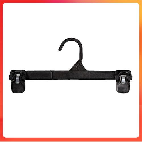 HCJ Hanger Gantungan Jepit Celana Plastik Baju Pakaian Rok Jilbab Kerudung Dewasa Remaja Anak Mr DIY