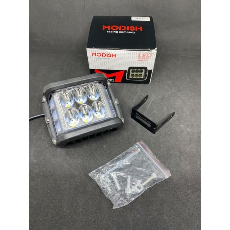 lampu tembak led CWL 6 mata 3X3 36 watt jumbo red~bleu