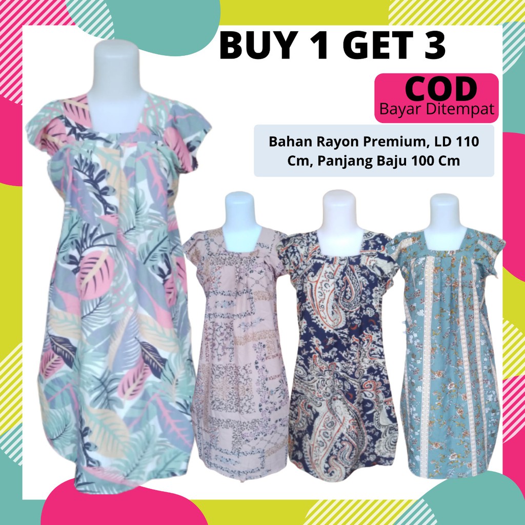 Daster Baju Tidur Ibu Ibu Hamil Menyusui Kekinian Murah