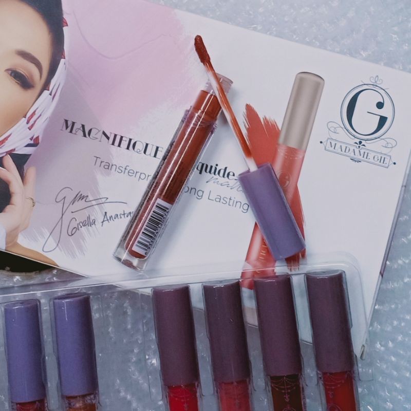 Lusinan // Lip Liquid Madame Gie Magnifique Lip Gloss Ori