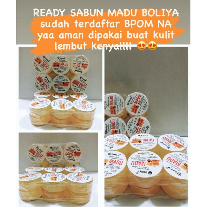 SABUN MADU BOLIYA BPOM ASLI