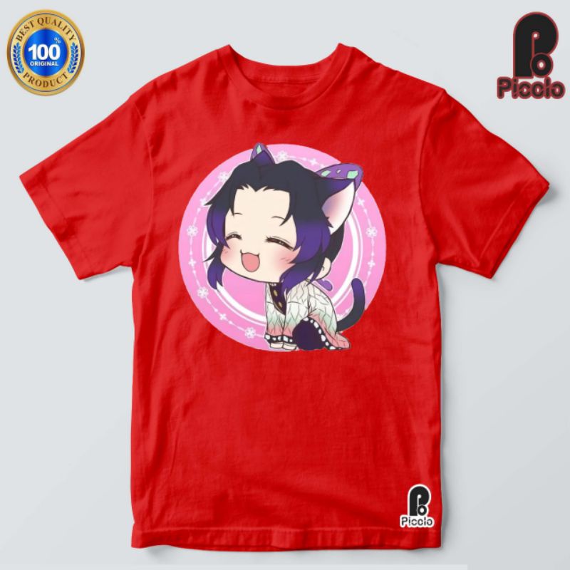 baju kaos anak shinobu kocho anime atasan unsex bahan premium