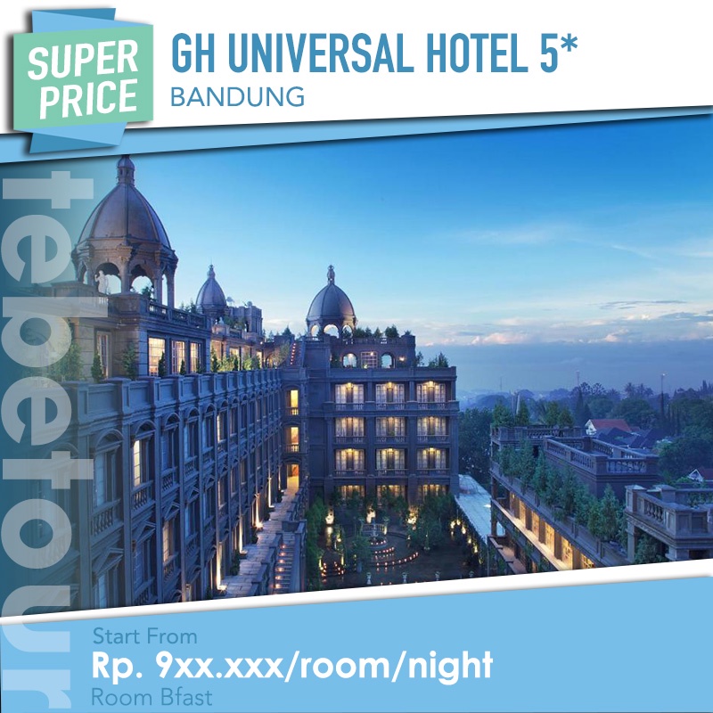 Voucher Hotel GH Universal Hotel Bandung 5*