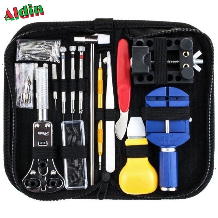 Peralatan Reparasi Jam Tangan Watch Repair Tool Kit Set