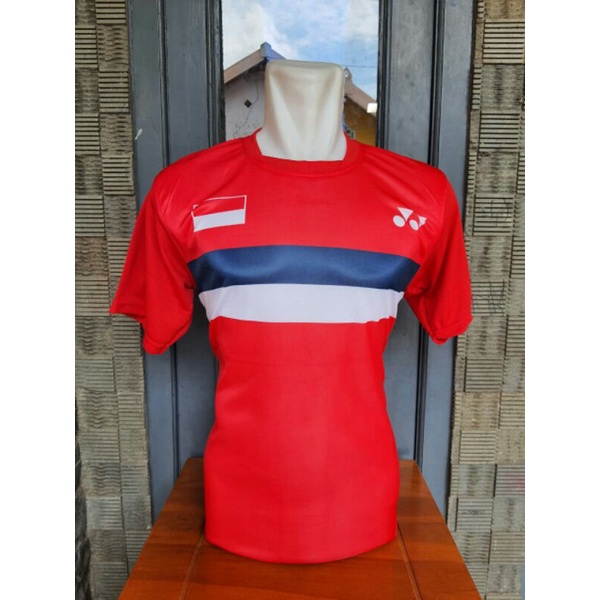 ⭐⭐⭐⭐⭐Baju jersey badminton/voli motif kece printing