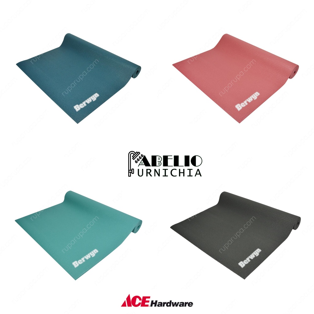 Matras Yoga Brewyn Single Layer PVC/Yoga Mat/Matras Yoga/Matras Yoga Ace Hardware