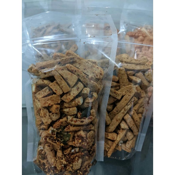 

snack basreng pedas daun jeruk pedo