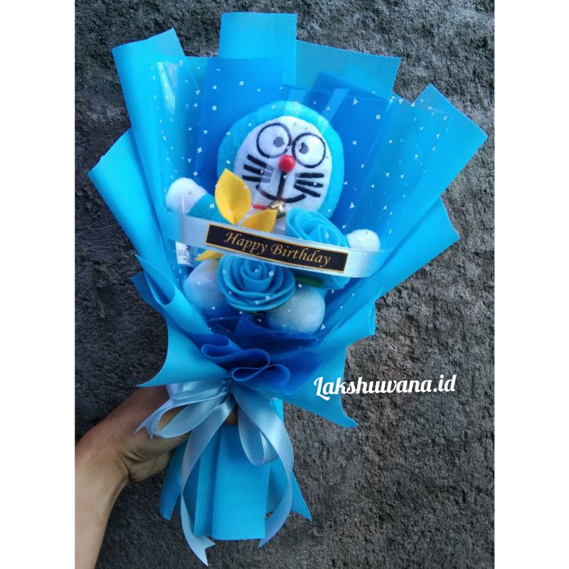Buket Doraemon / Buket Boneka Doraemon