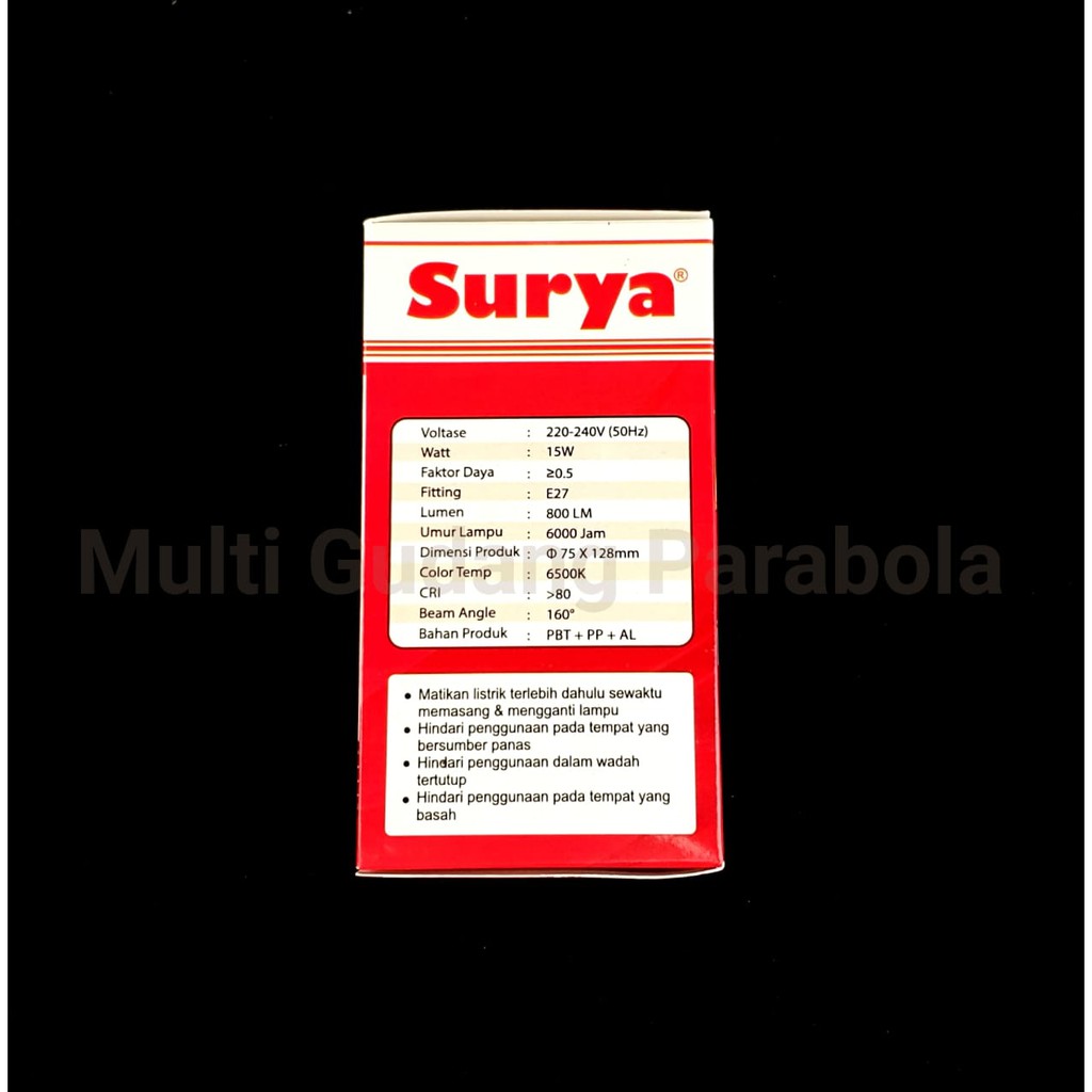 Lampu LED Surya Capsule 15 Watt Bergaransi 1 Tahun Supermurah