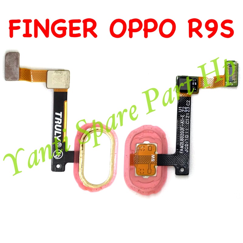 Flexible Fingerprint Oppo R9S Fullset Original Terlaris New