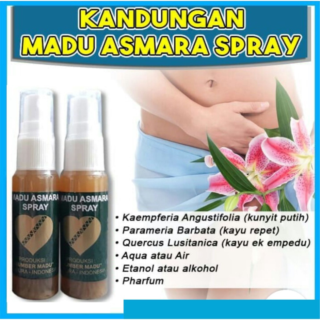 Perapat Miss V ORIGINAL Madu Asmara Spray AMPUH Pengharum Kewanitaan / Herbal Spray Virginity