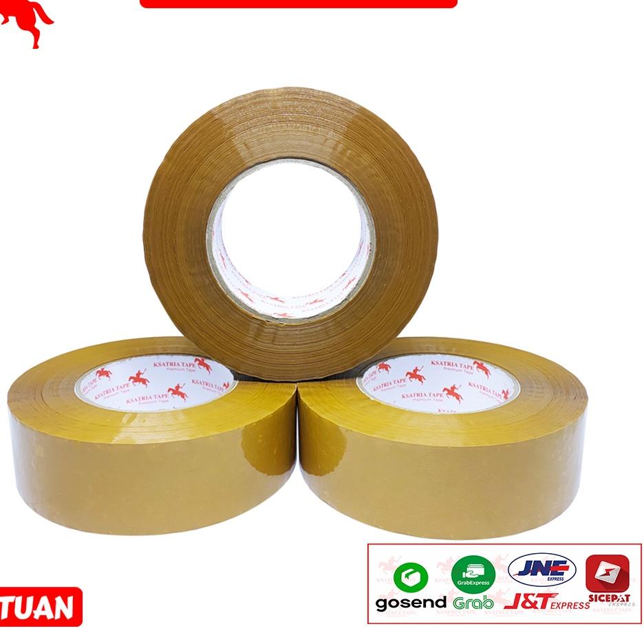 

ㄼX Lakban OPP Tape / Lakban Coklat KSATRIA Tape 300 Yard HOT SALES 3296 ♘