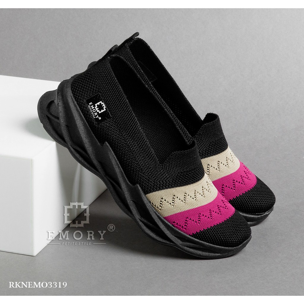 LINKSBANDUNG - EMORY  Marley Flats RKNEMO3319 Sepatu Flat Wanita Rajut Original