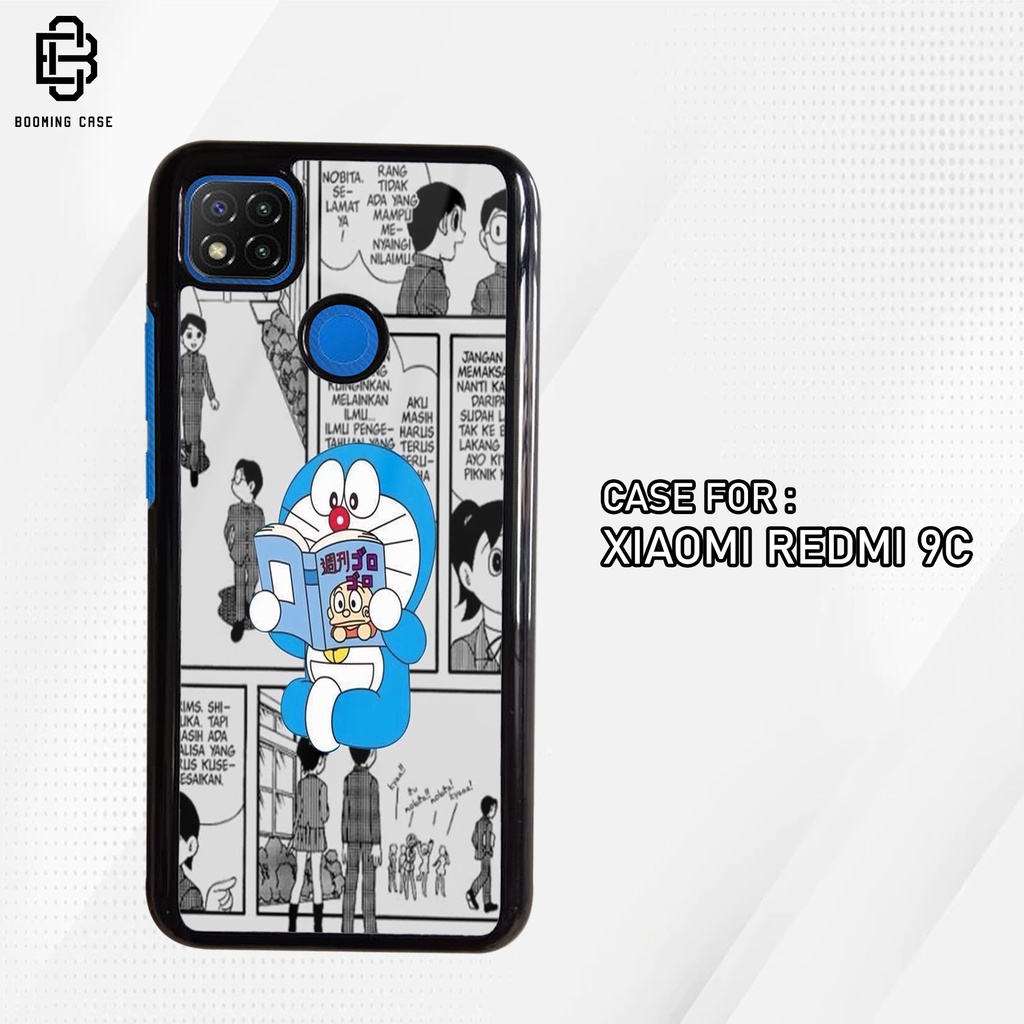 Case Xiaomi Redmi 9C Hardcase 2D Glossy Casing Motif DORAEMON
