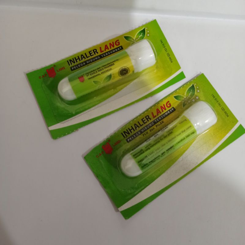 Vick Inhaler Lang Inhaler Obat Hidung Tersumbat-Lang inhaler