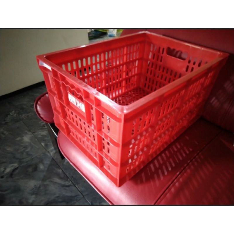 50x36x27 Box Container Hanata 2201 FOOD SAFE / KERANJANG INDUSTRI ROTI HNT Rak Susun SERBAGUNA