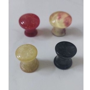 Tarikan pegangan handle laci lemari bulat  akrilik