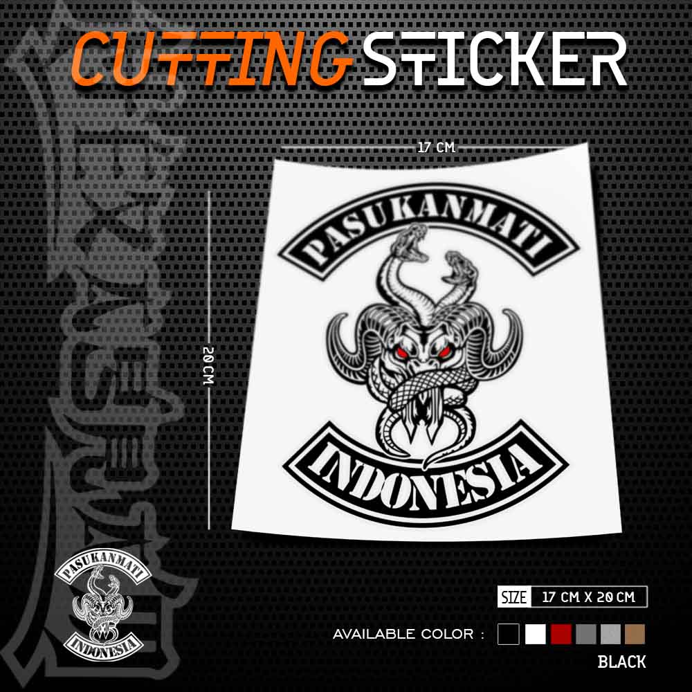 Cutting Sticker Deadsquad  Pasukan Mati  | Stiker Cutting Pasukan Mati