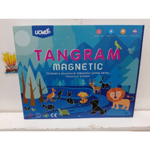 TANGRAM MAGNETIC 4 in 1