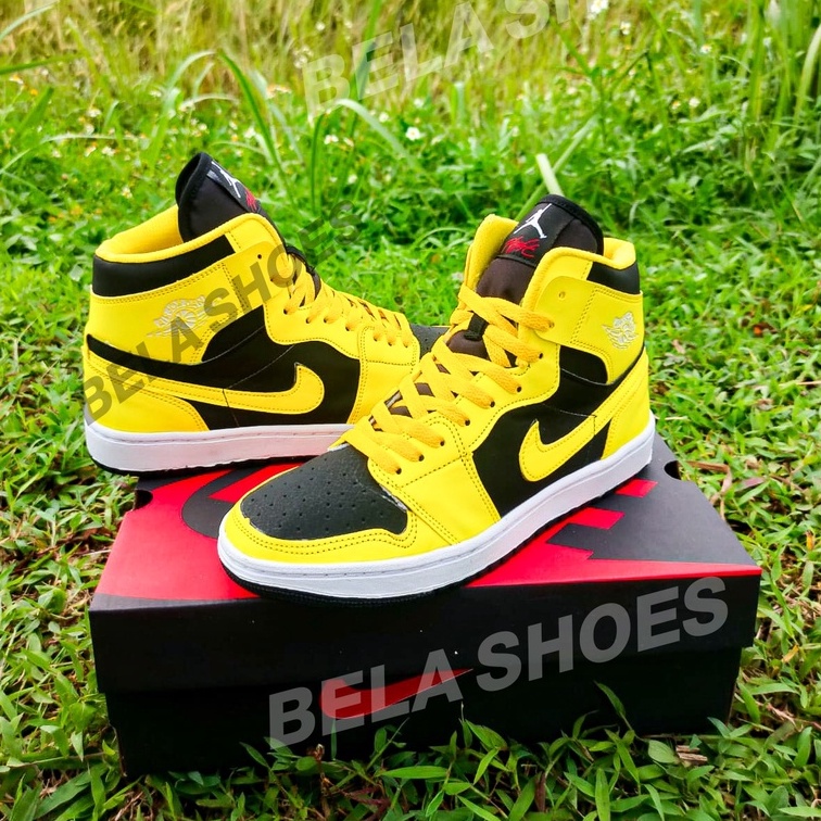 Jual Sepatu Basket Air Jordan 1 Mid Sepatu Basket Murah Pria | Shopee ...